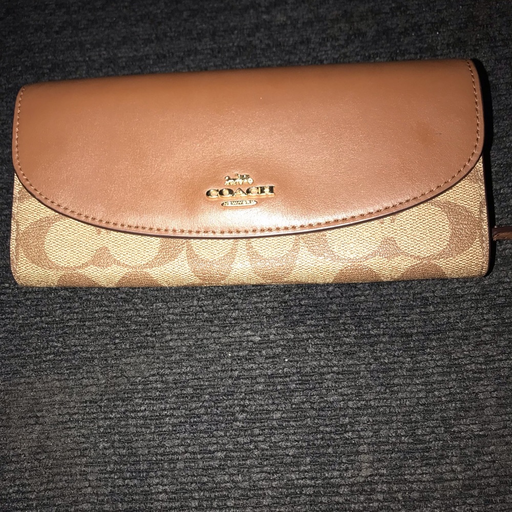 Full size coach wallet